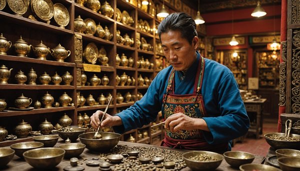 Plongez dans les merveilles artisanales de la boutique tibet